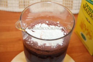 Легкий шоколадный крем в мультиварке Moulinex Cook4me