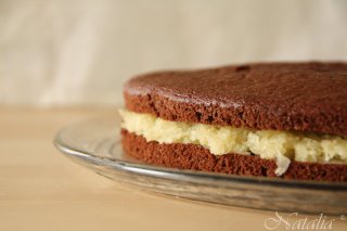 Торт шоколадно-кокосово-миндальный. Шаг 11