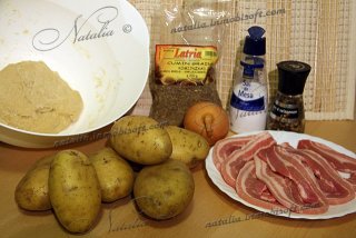 ханум - хонум - манты с картошкой