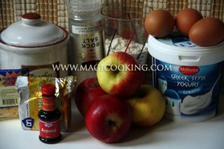 Немецкий яблочный пирог "Apfelkuchen"