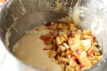 Шарлотка в мультиварке Moulinex cook4me