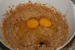 арахисовое печенье с изюмом