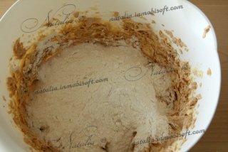 арахисовое печенье с ирисками