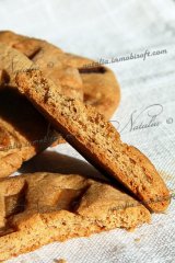 арахисовое печенье с ирисками