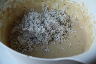 Бананово-кокосовый кекс