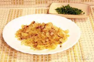 Блины с лучком