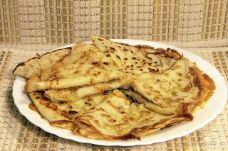 Блины с лучком