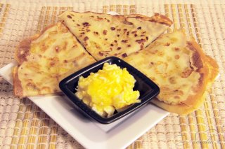 Блины с лучком