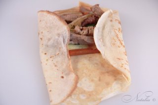 Блинчики с мясом