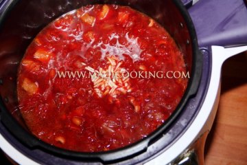 Борщ в мультиварке Moulinex Cook4Me