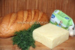 Чесночно-сырный хлеб