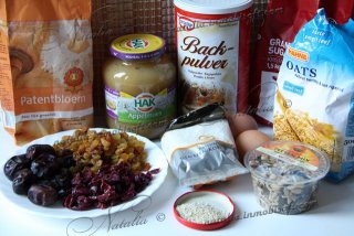 Breakfast bars oatmeal