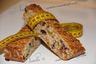 Breakfast bars oatmeal