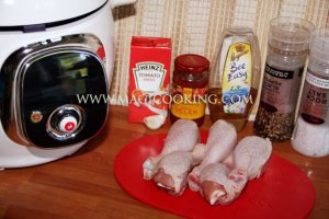 Куриные ножки баффало в мультиварке