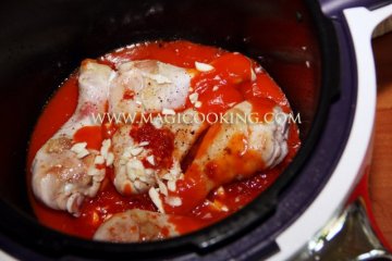 Куриные ножки баффало в мультиварке