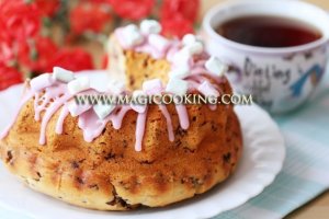 Кекс с рикоттой и шоколадом