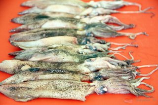 Жареные кальмары