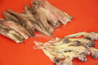 Жареные кальмары
