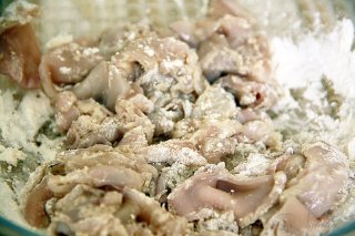Жареные кальмары