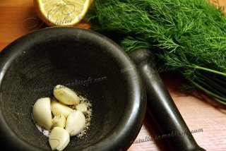 Курица в чесночном соусе