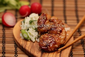 Курица по-китайски с рисом