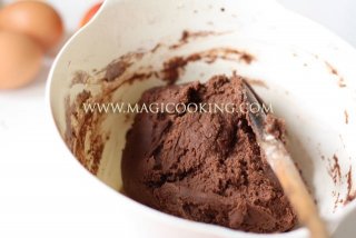 Шоколадный тарт с абрикосами и франжипаном