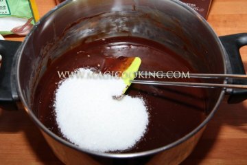 Шоколадный кекс на йогурте