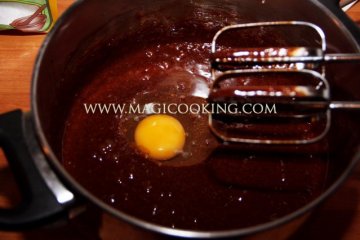 Шоколадный кекс на йогурте