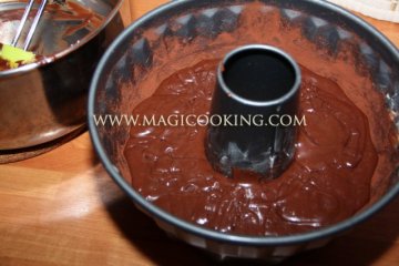 Шоколадный кекс на йогурте