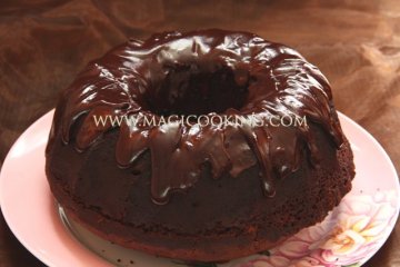 Шоколадный кекс на йогурте
