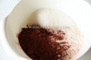 Торт "Шоколад на кипятке" в мультиварке Moulinex cook4me