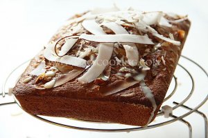 Бананово-кокосовый кекс