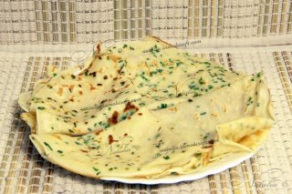 Блины с лучком