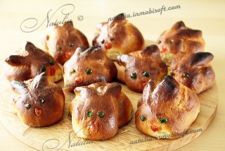 Булочки "Зайчики"