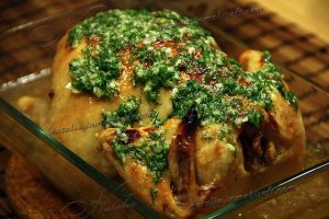 Курица в чесночном соусе