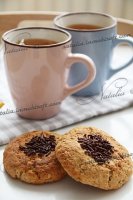 Овсяное печенье с шоколадом