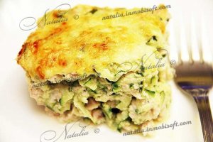 запеканка курица и кабачок
