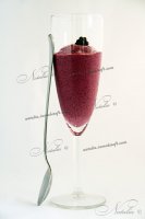 ежевичное мороженное