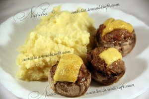 фаршированные шампиньоны