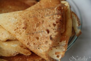 Русские кружевные блинчики