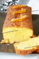 Кекс апельсиновый с цукатами