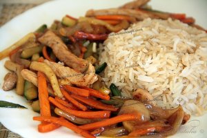 Стир-фрай или ужин в китайском стиле