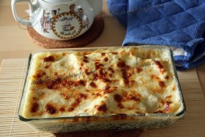 Лазанья с рикоттой и шпинатом