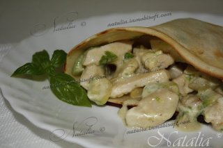 курица с авокадо