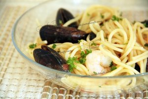 паста с морепродуктами