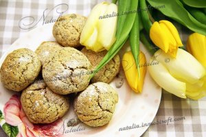 Печенье на желтках с маком