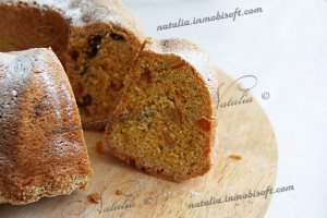 Пряный тыквенный кекс