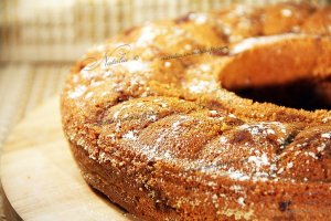 пирог с черникой