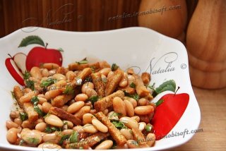 Салат из фасоли