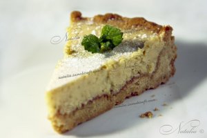 тарт с кремом из лайма